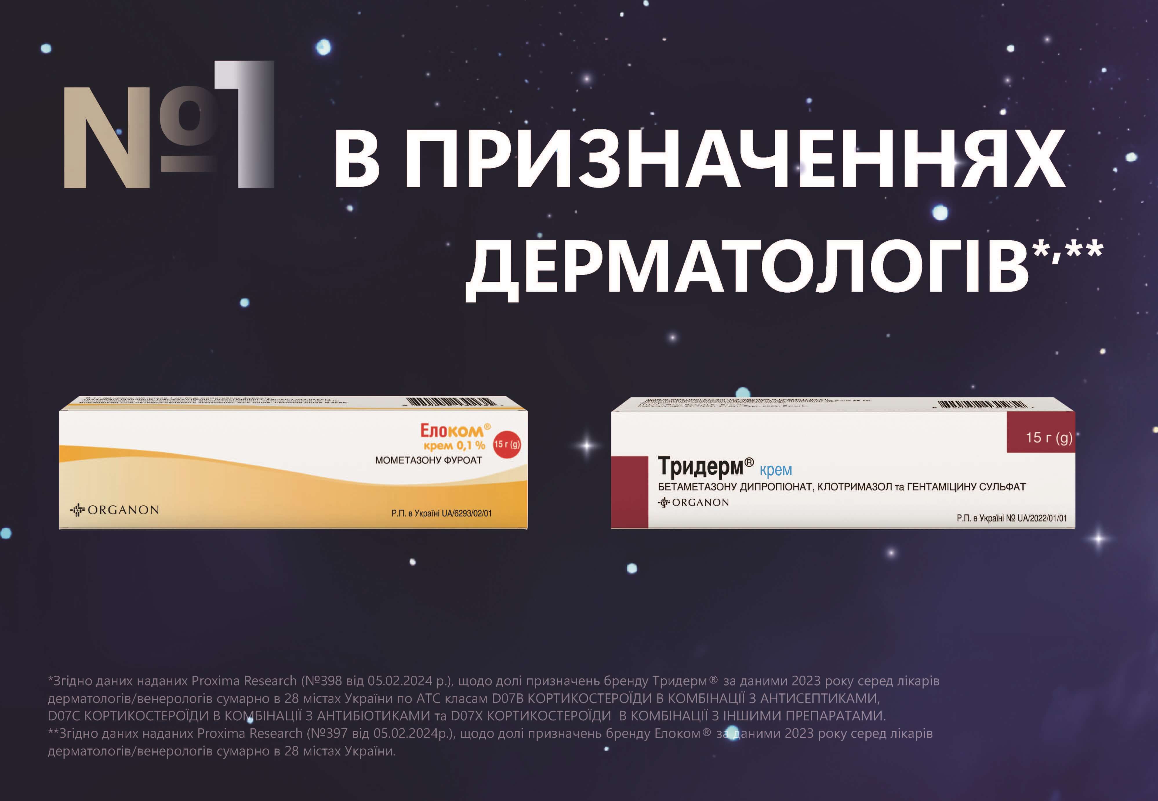 №1 в призначеннях дерматологів